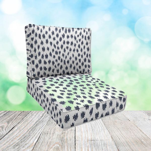 Sunbrella Agra Indigo Patio Chair Replacement Cushions