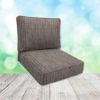 Sunbrella Metamorphic Fog Patio Chair Replacement Cushions