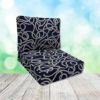 Sunbrella Maritime Nautical  Patio Chair Replacement Cushions