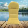 Sunbrella Canvas Buttercup Adirondack Chair Cushions or Adirondack Chair Pads