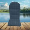 Sunbrella Connect Indigo Adirondack Chair Cushions or Adirondack Chair Pads