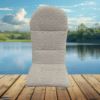 Sunbrella Linen Silver Adirondack Chair Cushions or Adirondack Chair Pads