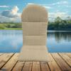 Sunbrella Spectrum Sand Adirondack Chair Cushions or Adirondack Chair Pads