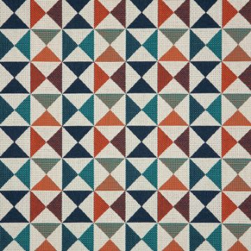 Sunbrella Array Caribbean outdoor fabric sample for patio furniture cushions and outdoor pillows