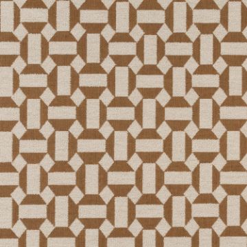 Sunbrella Assemble Teak outdoor fabric sample for patio furniture cushions and outdoor pillows