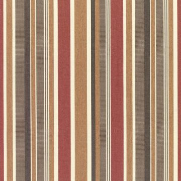 Sunbrella Brannon Redwood outdoor fabric for patio furniture cushions and outdoor pillows