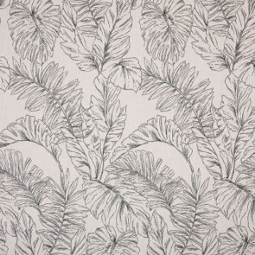 Sunbrella Calm Graphite outdoor fabric for patio furniture cushions and outdoor pillows