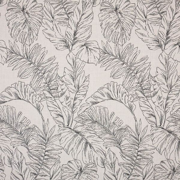Sunbrella Calm Graphite outdoor fabric for patio furniture cushions and outdoor pillows