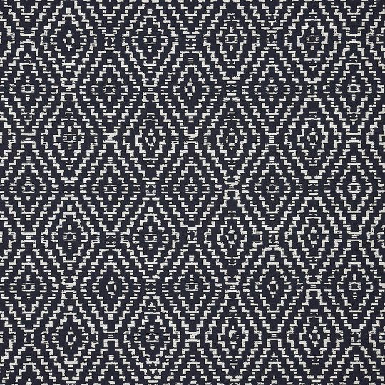 Sunbrella Capra Indigo outdoor fabric for patio furniture cushions and outdoor pillows