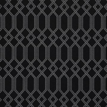 Sunbrella Connection Onyx outdoor fabric for patio furniture cushions and outdoor pillows