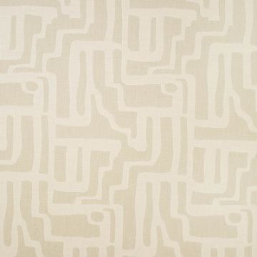Sunbrella Escher Alabaster outdoor fabric for patio furniture cushions and outdoor pillows