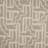 Sunbrella Escher Greige outdoor fabric for patio furniture cushions and outdoor pillows