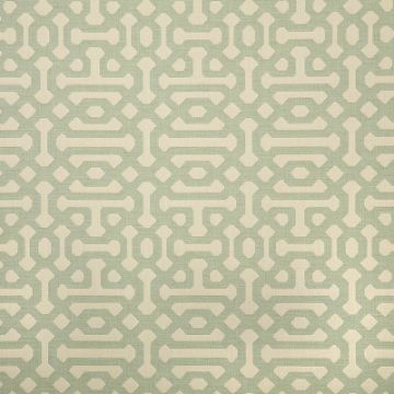 Sunbrella Fretwork Mist outdoor fabric for patio furniture cushions and outdoor pillows