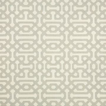 Sunbrella Fretwork Pewter outdoor fabric for patio furniture cushions and outdoor pillows