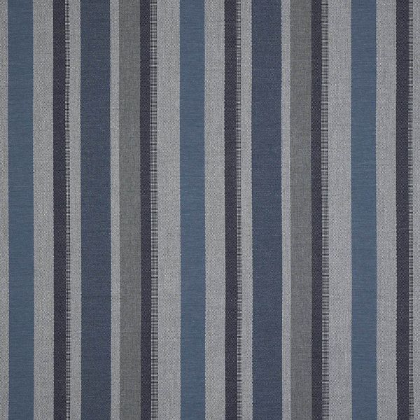 Sunbrella Glimpse Denim outdoor fabric for patio furniture cushions and outdoor pillows