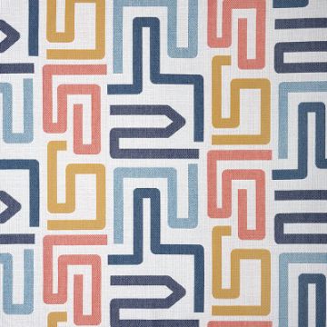 Sunbrella Labyrinth Fiesta outdoor fabric for patio furniture cushions and outdoor pillows