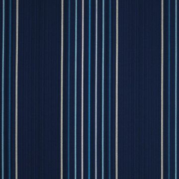 Sunbrella Viento Nautical outdoor fabric for patio furniture cushions and outdoor pillows