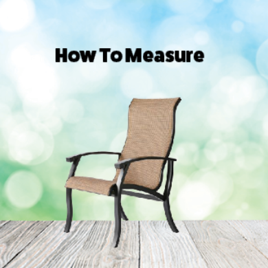 Picture for category How To Measure for New Patio Chair Slings