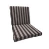 Sunbrella Sail Away Java Universal Patio Chair Cushion With Ties