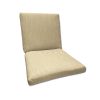 Sunbrella Spectrum Sand Universal Patio Chair Cushion With Ties