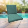 Sunbrella Cast Breeze Universal Patio Chair Cushion With Ties