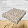 Assemble Sand Sunbrella Fabric Patio Dining Chair Seat Cushion