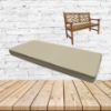 Canvas Antique Beige Outdoor Bench cushion Or Swing Cushion