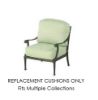 Hanamint Deep Seating Club Chair Replacement Cushions | Custom Outdoor Comfort