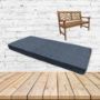 Chartres Daybreak Sunbrella Fabric Patio Dining Chair Seat Cushion