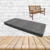 Chartres Granite Sunbrella Fabric Patio Dining Chair Seat Cushion