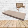Chartres Rose Sunbrella Fabric Patio Dining Chair Seat Cushion
