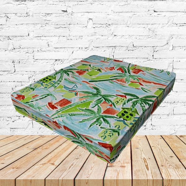 Richloom Solarium Balyfin Coast Boxed Patio Dining Chair Seat Cushions – Custom Outdoor Comfort