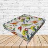 Richloom Solarium Bluebird Fiesta Boxed Patio Dining Chair Seat Cushions – Custom Outdoor Comfort