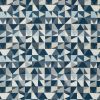 Custom Outdoor Pillows in Outdura Geo Nautical | Fade-Resistant & Weatherproof