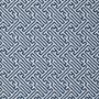 Custom Outdoor Pillows in Outdura Labyrinth Navy | Fade-Resistant & Weatherproof
