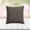 Custom Outdoor Pillows in Outdura Laurel Graphite | Fade-Resistant & Weatherproof