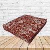Richloom Solarium Seagate Red Boxed Patio Dining Chair Seat Cushions – Custom Outdoor Comfort