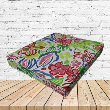 Richloom Solarium Valeda Island Boxed Patio Dining Chair Seat Cushions – Custom Outdoor Comfort