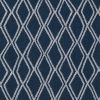 Sunbrella Voyage Indigo Universal Patio Chair Cushion With Ties
