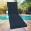 Classic Universal Chaise Lounge Cushions | Sunbrella Blend Indigo Fabric | 3 Sizes