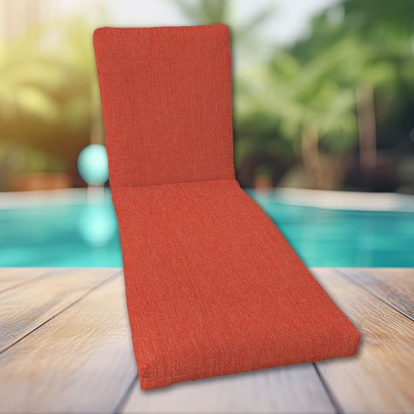 Classic Universal Chaise Lounge Cushions | Sunbrella Canvas Fabric | 3 Sizes