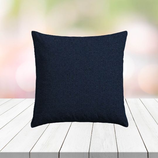 Custom Outdoor Pillows in Outdura Bedrock Smoke | Fade-Resistant & Weatherproof