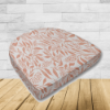 Wicker Patio Chair Cushions with a rounded back Boxed Double Piped Patio Dining Chair Seat Pad or Seat Cushion from Cascadia Outdoor Cushions