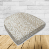 Cushion for wicker patio chairs, contoured or rounded at the back, Designed specifically for outdoor wicker patio chairs.