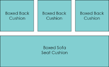 Picture of XX-COMING SOON - SOFA CUSHIONS - BENCH 4 PIECE