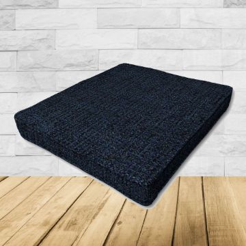Dining Chair Seat Cushion Boxed Style - - Custom outdoor patio furniture cushions from Cascadia Outdoor Cushions in Sunbrella Fabrics