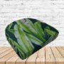 Richloom Solarium Mekko Emerald Boxed Patio Contoured Dining Chair Seat Cushions –Wicker Chair Cushions