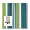 Twitchell Textilene Sunsure Brazen Jungle Patio Chair Replacement Sling Fabric
