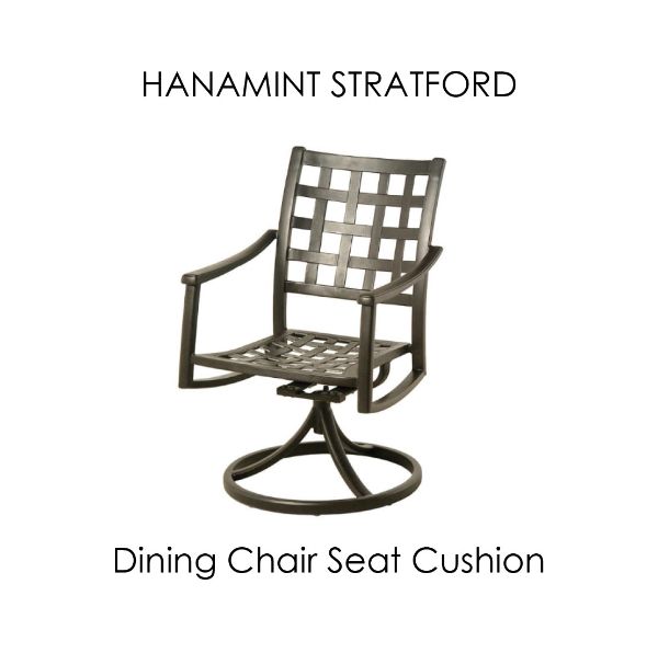 Hanamint Stratford Dining Chair Replacement Cushions | Hanamint Cushions