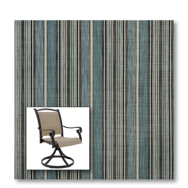 Two piece patio chair slings.